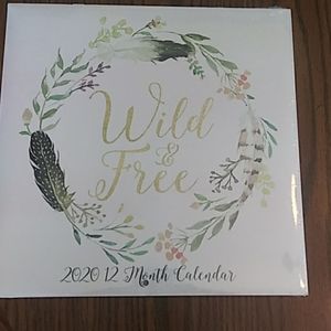 2020 12 month Calender